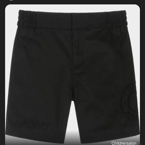 Burberry Toddler Boys Black Logo Shorts